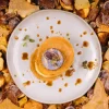 PRO.MUNDI Assiette plate rond gris grès émaillé Ø 28 cm Sky Hot