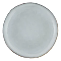 PRO.MUNDI Assiette plate rond gris grès émaillé Ø 20 cm Sky Best