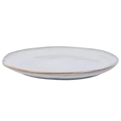 PRO.MUNDI Assiette plate rond gris grès émaillé Ø 20 cm Sky Best