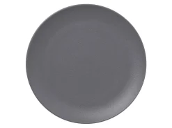 RAK Assiette plate rond gris porcelaine vitrifiée Ø 26,7 cm Neo Fusion New