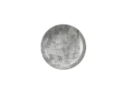 Assiette plate rond gris porcelaine vitrifiée Ø 20,3 cm Urban - DUDSON Clearance