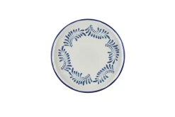 DUDSON Assiette plate rond Ink porcelaine vitrifiée Ø 26 cm Harvest Mediterranean Hot
