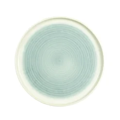 PRO.MUNDI Assiette plate rond ivoire grès émaillé Ø 27,5 cm Pacific Online