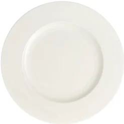 VILLEROY & BOCH Assiette plate rond ivoire porcelaine vitrifiée Ø 30 cm Stella Outlet