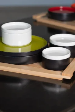RAK Assiette plate rond ivoire porcelaine vitrifiée Nordic Sale