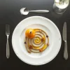Assiette plate rond ivoire porcelaine vitrifiée Ø 20,7 cm Anna - RAK Sale