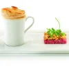 RAK Assiette plate rond ivoire porcelaine vitrifiée Ø 24 cm Ska Hot