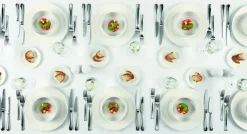 Assiette plate rond ivoire porcelaine vitrifiée Ø 29 cm Banquet - RAK Discount