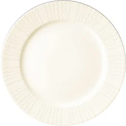 RAK Assiette plate rond ivoire porcelaine vitrifiée Ø 23,9 cm Ondine Hot