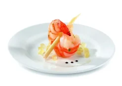 RAK Assiette plate rond ivoire porcelaine vitrifiée Ø 20 cm Banquet Discount