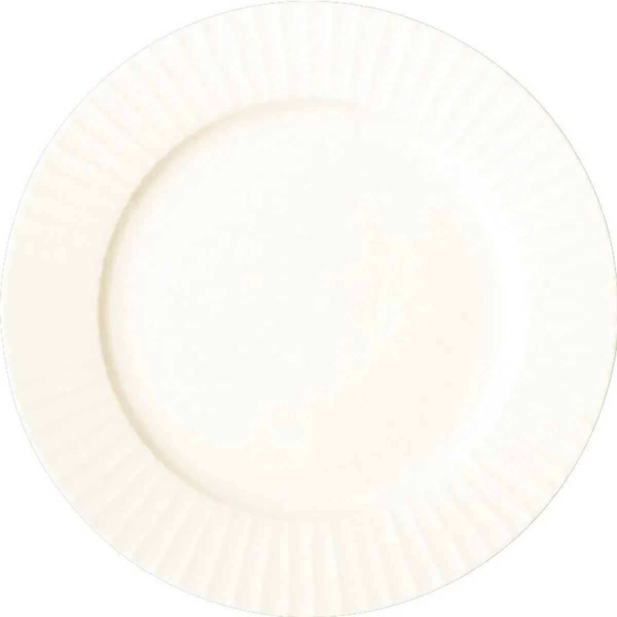 RAK Assiette plate rond ivoire porcelaine vitrifiée Ø 31 cm Metropolis