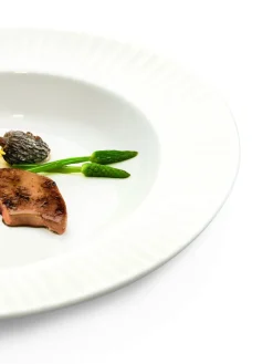 RAK Assiette plate rond ivoire porcelaine vitrifiée Ø 27,1 cm Metropolis Outlet