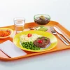 Assiette plate rond jaune verre opal Ø 19,5 cm Brush - ARCOROC Hot