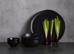 Assiette plate rond Jet porcelaine Ø 29,5 cm Evo - DUDSON Sale