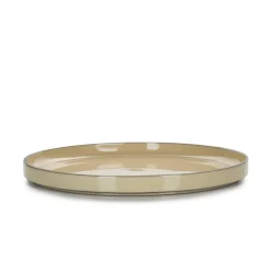 REVOL Assiette plate rond muscade porcelaine culinaire Ø 26 cm  Caractère Best