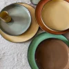 REVOL Assiette plate rond muscade porcelaine culinaire Ø 15 cm  Caractère