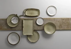 Assiette plate rond Natural porcelaine vitrifiée Ø 26,4 cm Harvest - DUDSON Best