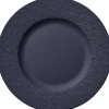 Assiette plate rond noir porcelaine Ø 22 cm The Rock - VILLEROY & BOCH Outlet
