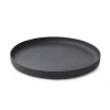 REVOL Assiette plate rond noir porcelaine culinaire Ø 28 cm  Caractère Hot