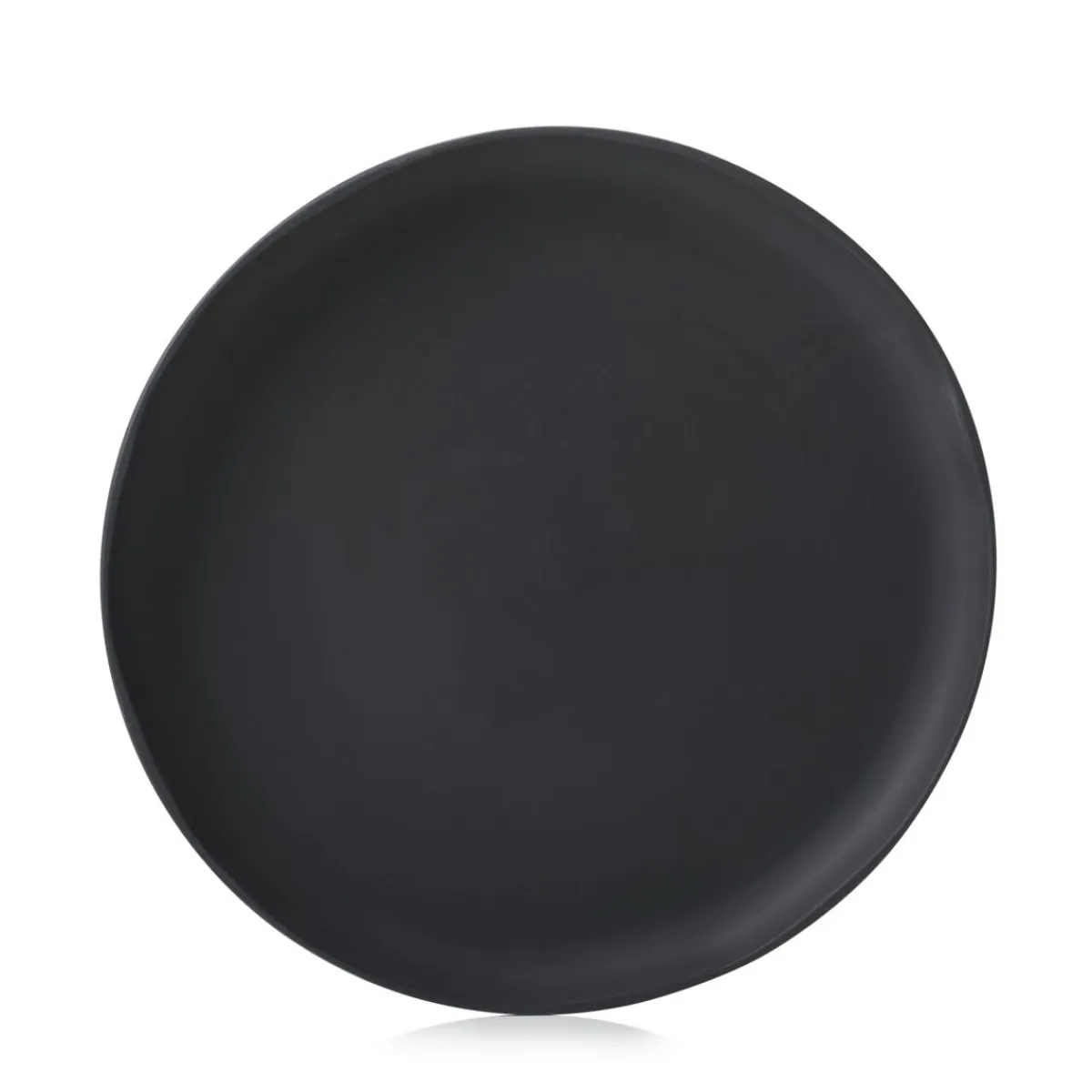 REVOL Assiette plate rond noir porcelaine culinaire Ø 28 cm Caractère Hot