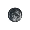 DUDSON Assiette plate rond noir porcelaine vitrifiée Ø 17,8 cm Urban