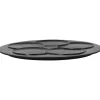 RAK Assiette plate rond noir porcelaine vitrifiée Ø 29,9 cm Create Discount
