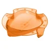 Assiette plate rond orange copolyester Ø 23,5 cm Vaisselle Copolyester - SAINT ROMAIN