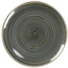 Assiette plate rond Peridot porcelaine vitrifiée Ø 15 cm stone Spot - RAK Best