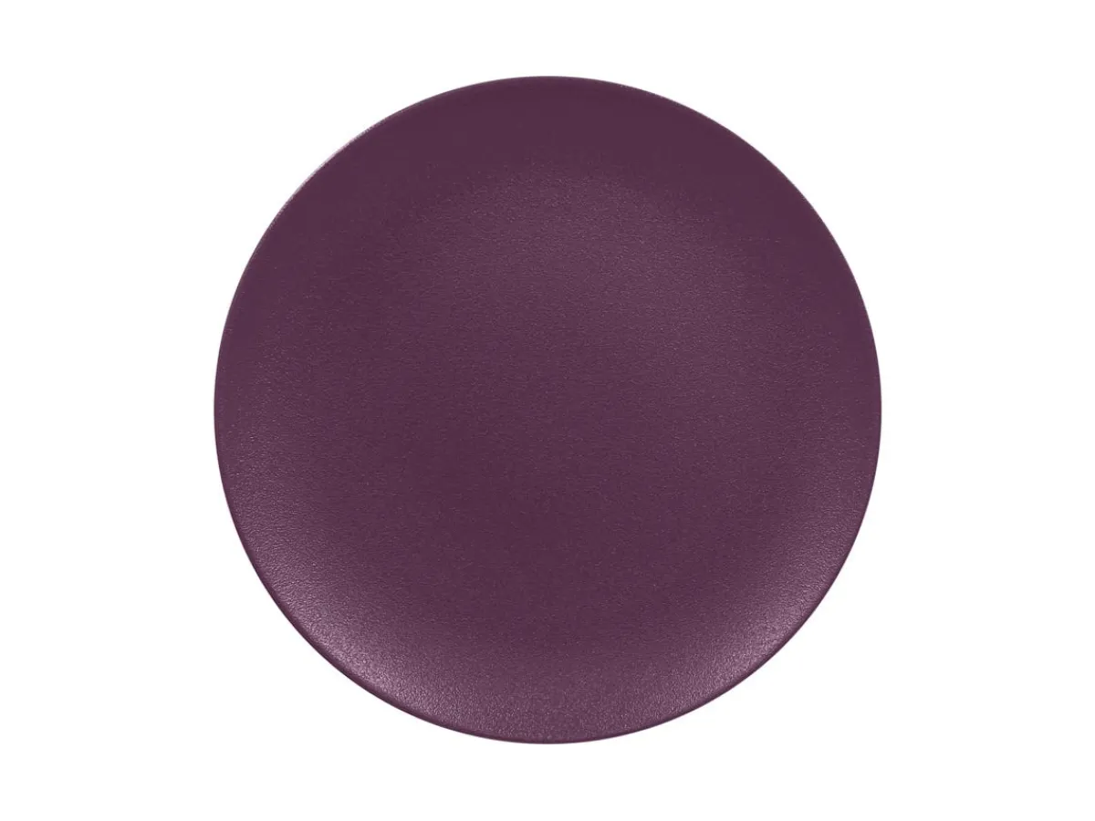 RAK Assiette plate rond prune purple porcelaine vitrifiée Ø 30,7 cm Neo Fusion Sale