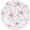 Assiette plate rond Rose Chintz Cranberry porcelaine vitrifiée Ø 30,5 cm Vintage Prints Rose Chintz - CHURCHILL Hot