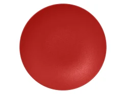 RAK Assiette plate rond rouge Ember porcelaine vitrifiée Ø 20,9 cm Neo Fusion