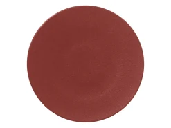 Assiette plate rond rouge magma porcelaine vitrifiée Ø 15 cm Neo Fusion - RAK