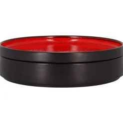 RAK Assiette plate rond rouge porcelaine vitrifiée Ø 22,7 cm Fire Online