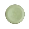 CHURCHILL Assiette plate rond Sage Green porcelaine vitrifiée Ø 28,8 cm Stonecast Sage New