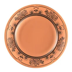 RAK Assiette plate rond Tero Décor Alexandria porcelaine Ø 23,7 cm Earth Discount
