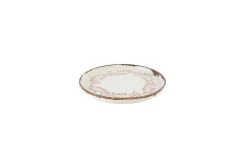 Assiette plate rond terracotta porcelaine vitrifiée Ø 26 cm Harvest Mediterranean - DUDSON Outlet