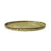 RAK Assiette plate rond vert porcelaine vitrifiée Ø 26,7 cm Fire Discount