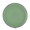 Assiette plate rond vert porcelaine culinaire Ø 30 cm  Caractère - REVOL Sale