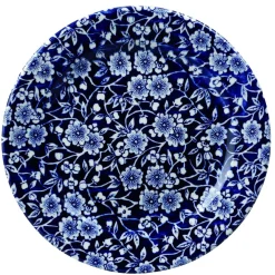 CHURCHILL Assiette plate rond Victorian Calico Bleu Willow porcelaine vitrifiée Ø 17 cm Vintage Prints Victorian Willow Online