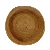 Assiette plate rond Vintage Copper porcelaine vitrifiée Ø 26,4 cm Stonecast Patina - CHURCHILL Outlet