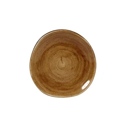 CHURCHILL Assiette plate rond Vintage Copper porcelaine vitrifiée Ø 18,6 cm Stonecast Patina Discount