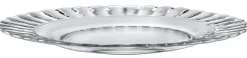 Assiette plate transparent verre trempé Ø 26 cm Picardie - DURALEX New