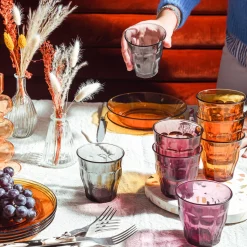 Assiette plate transparent verre trempé Ø 26 cm Picardie - DURALEX New