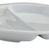 CAMBRO Assiette porcelaine Ø 25,6 cm Tablotherm Discount