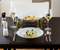 Assiette à pâtes rond blanc porcelaine Ø 30 cm - Aucune Sale