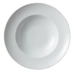 Aucune Assiette à pâtes rond blanc porcelaine Ø 26 cm Hot