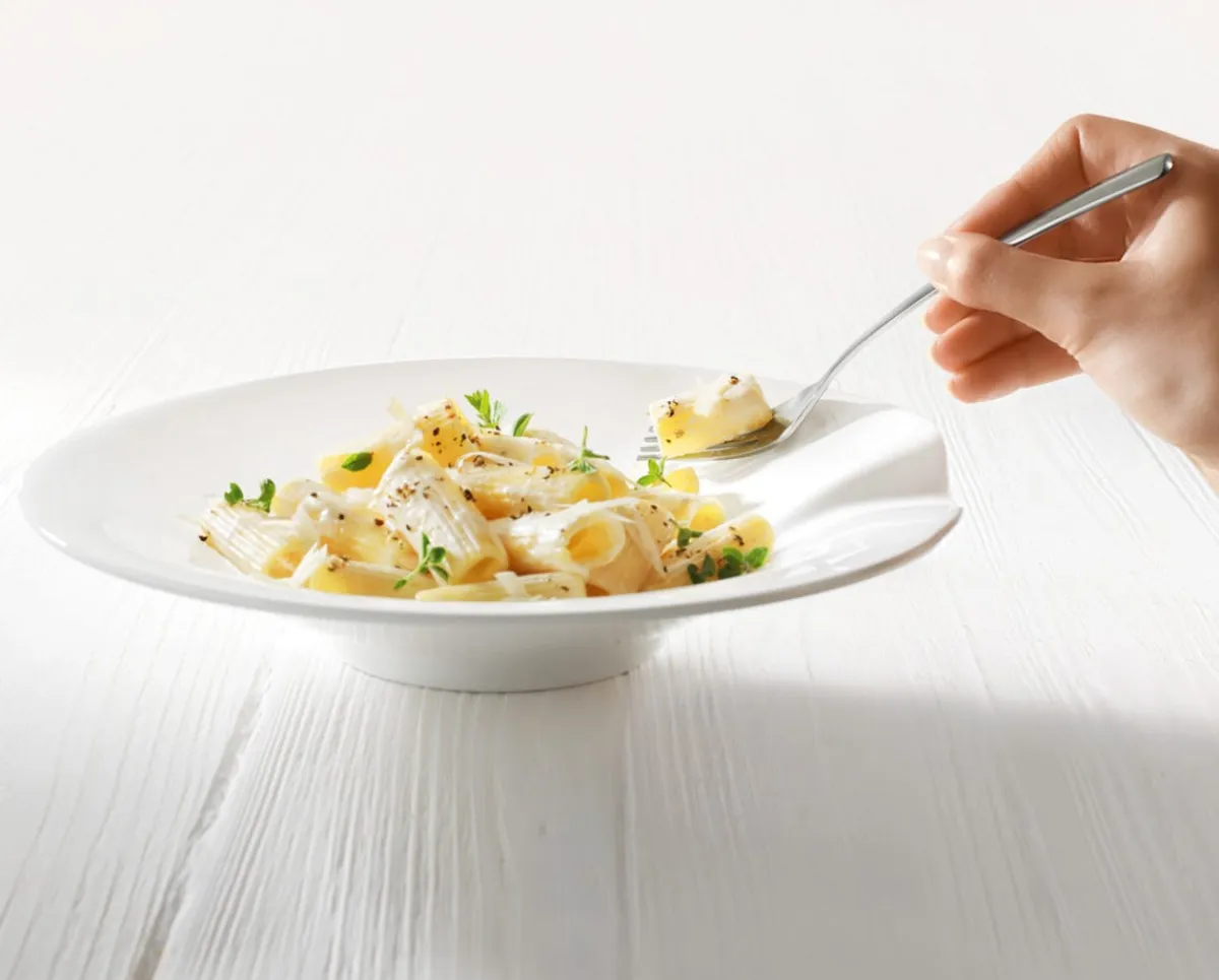 VILLEROY & BOCH Assiette à pâtes rond ivoire porcelaine vitrifiée Ø 30,5 cm Pasta Passion Online