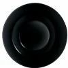 ARCOROC Assiette à pâtes rond noir verre trempé Ø 28,55 cm Evolutions   Sale
