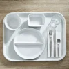 Assiette régithermie sans séparation rond blanc porcelaine Ø 22,8 cm Vitalia - ESSENTIALS COLLECTION Clearance