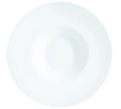 Assiette à risotto rond blanc verre opal Ø 29 cm Evolutions   - ARCOROC New